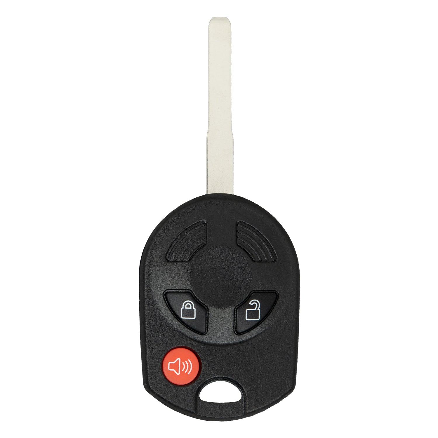 Remote Head Chip Car Key fob for Transit Connect Escape 2013 2014 2015 2016 2017 OUC6000022 164-R8007 R8007 (3 Button)