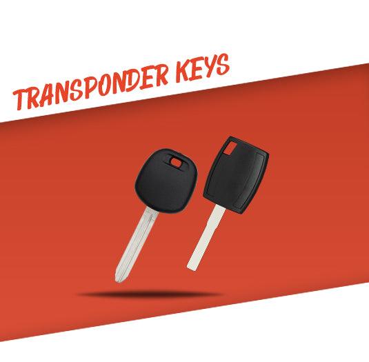 Transponder keys
