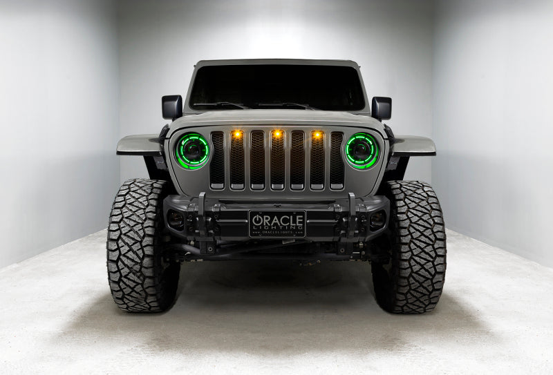 Oracle Oculus Bi-LED Projector Headlights for Jeep JL/Gladiator JT - ColorSHIFT