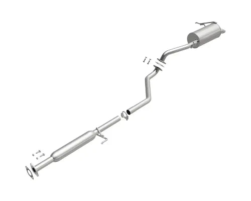 MagnaFlow 0760 Direct-Fit Exhaust System for Hyundai Elantra 1.8L 2011-2016, Aluminized Steel