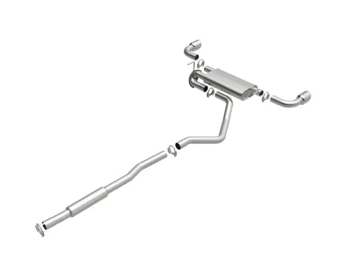 MagnaFlow 0767 BRExhaust Direct-Fit Exhaust System for Jeep Cherokee 3.2L 2014-2022, Aluminized Steel
