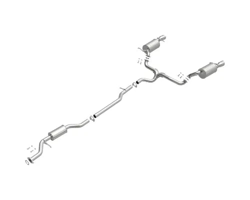 MagnaFlow 0837 Direct-Fit Exhaust System for Mazda CX-9 3.5/3.7L 2007-2015, Aluminized Steel