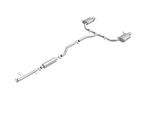 MagnaFlow 0861 BRExhaust Direct-Fit Exhaust System for Acura TSX 2.4L 2009-2014, Aluminized Steel