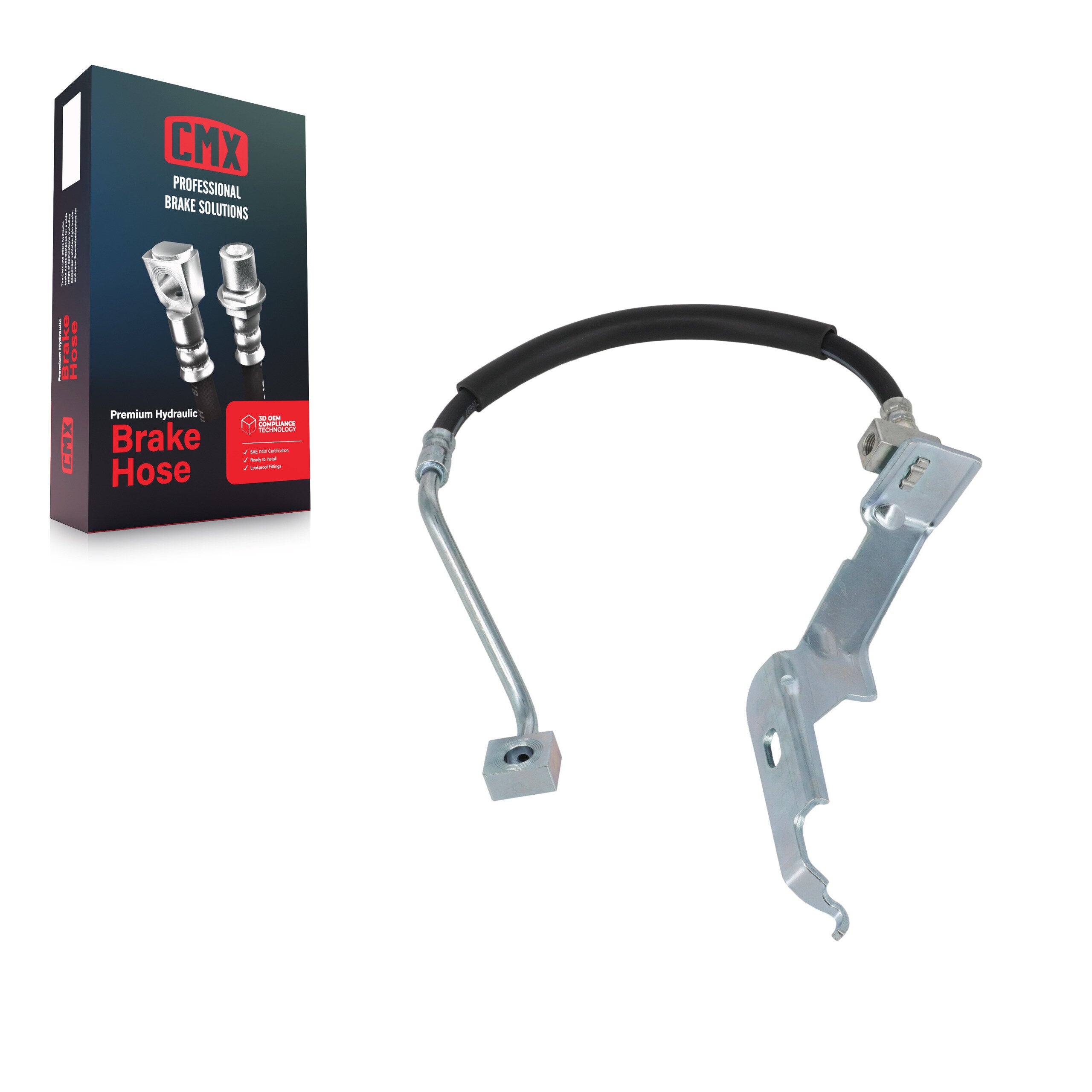 CMX 12-H620136 Brake Hydraulic Hose for 2001-2007 Chrysler Town & Country product image