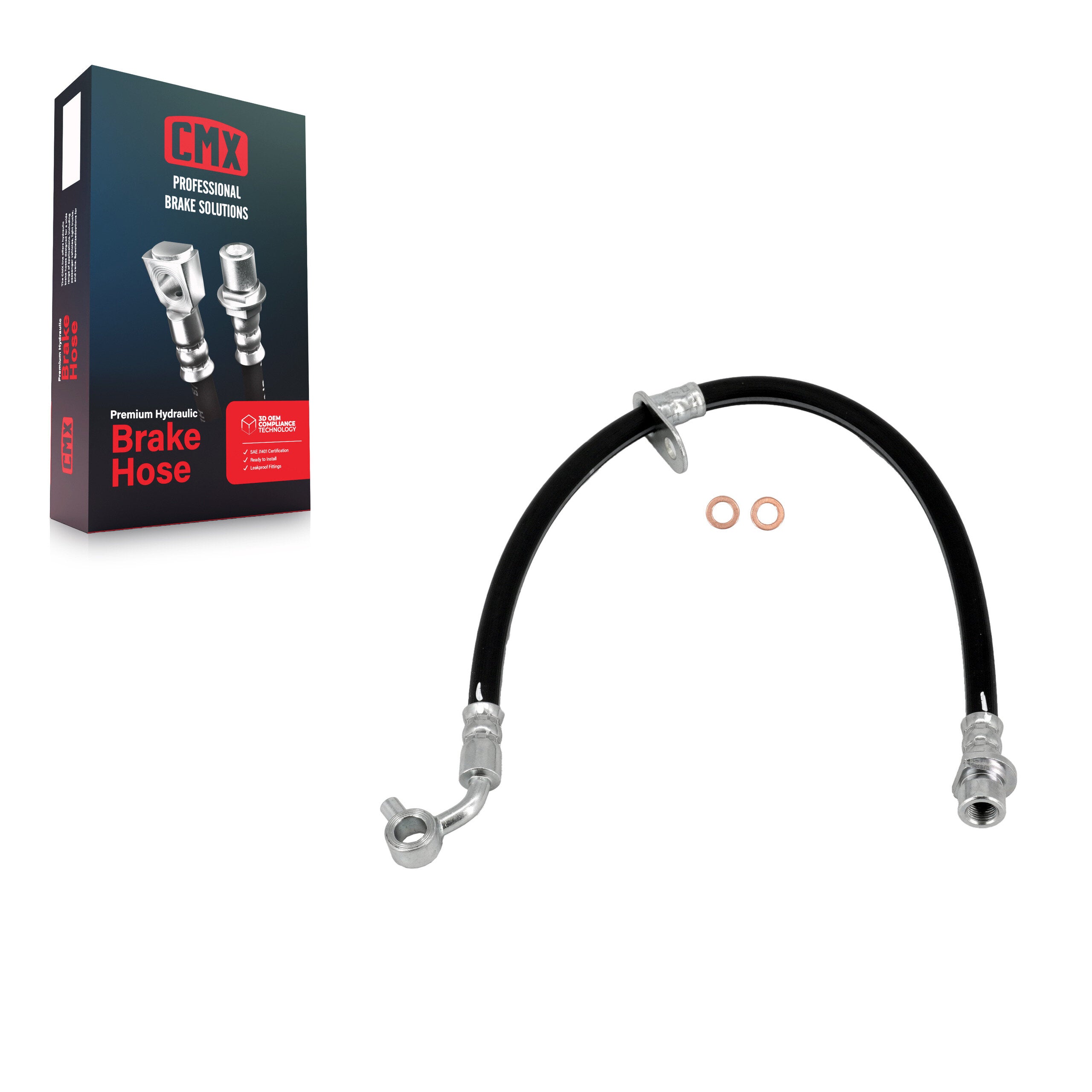CMX 12-H620409 Rear Brake Hydraulic Hose for 2002-2004 Honda CR-V