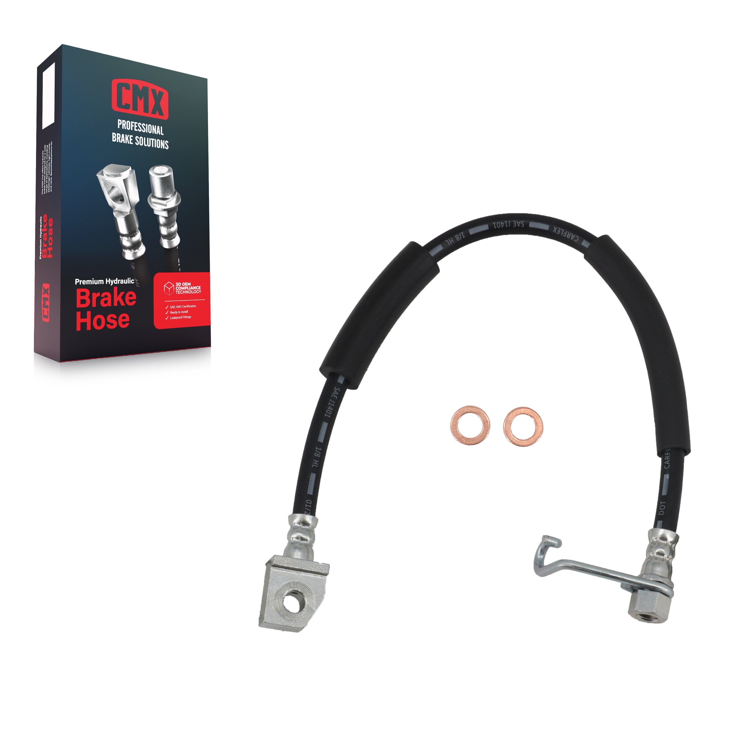 CMX 12-H620697 Brake Hydraulic Hose for 1999-2000 Ford Excursion product image