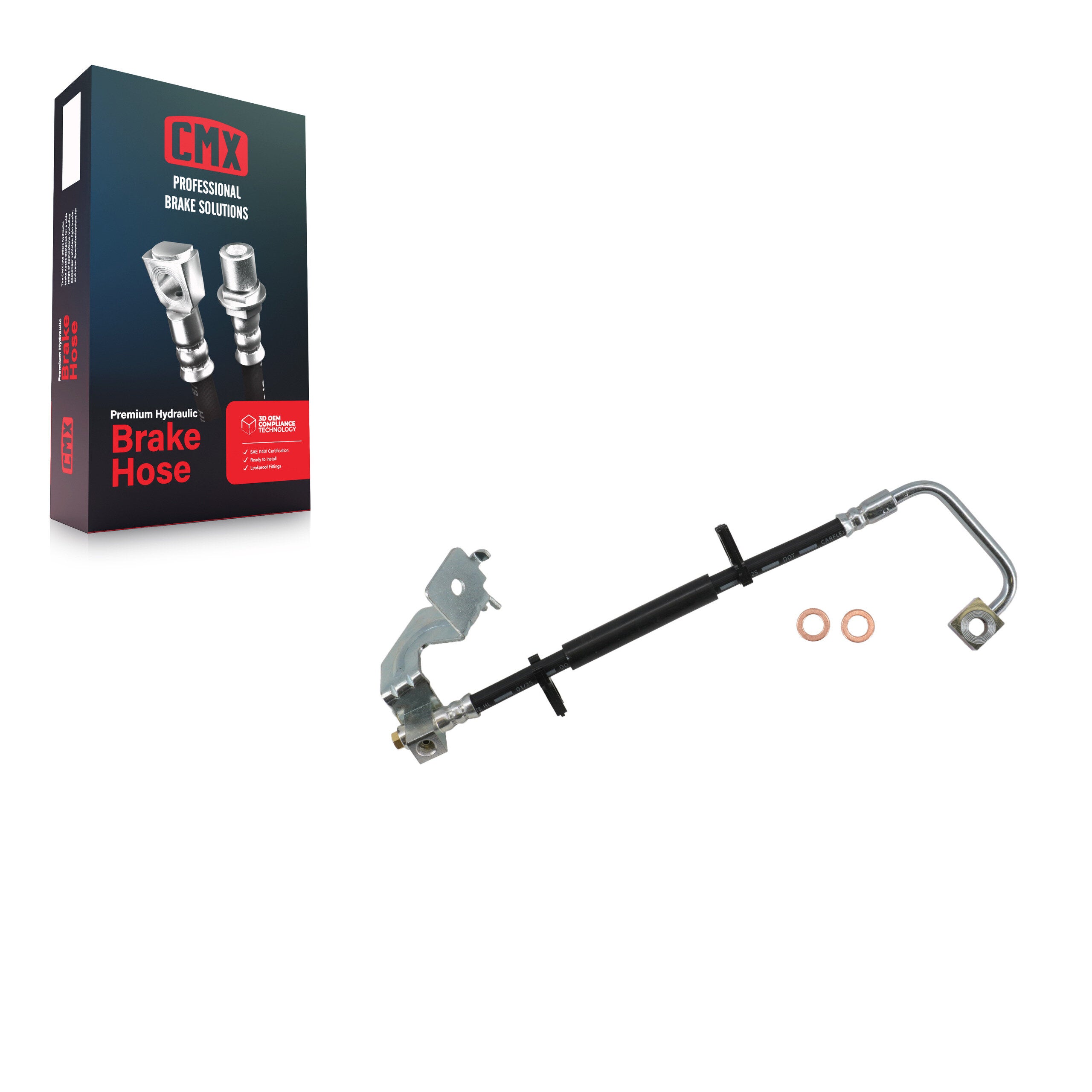 CMX 12-H620892 Brake Hydraulic Hose for 2008-2011 Chrysler Town & Country product image
