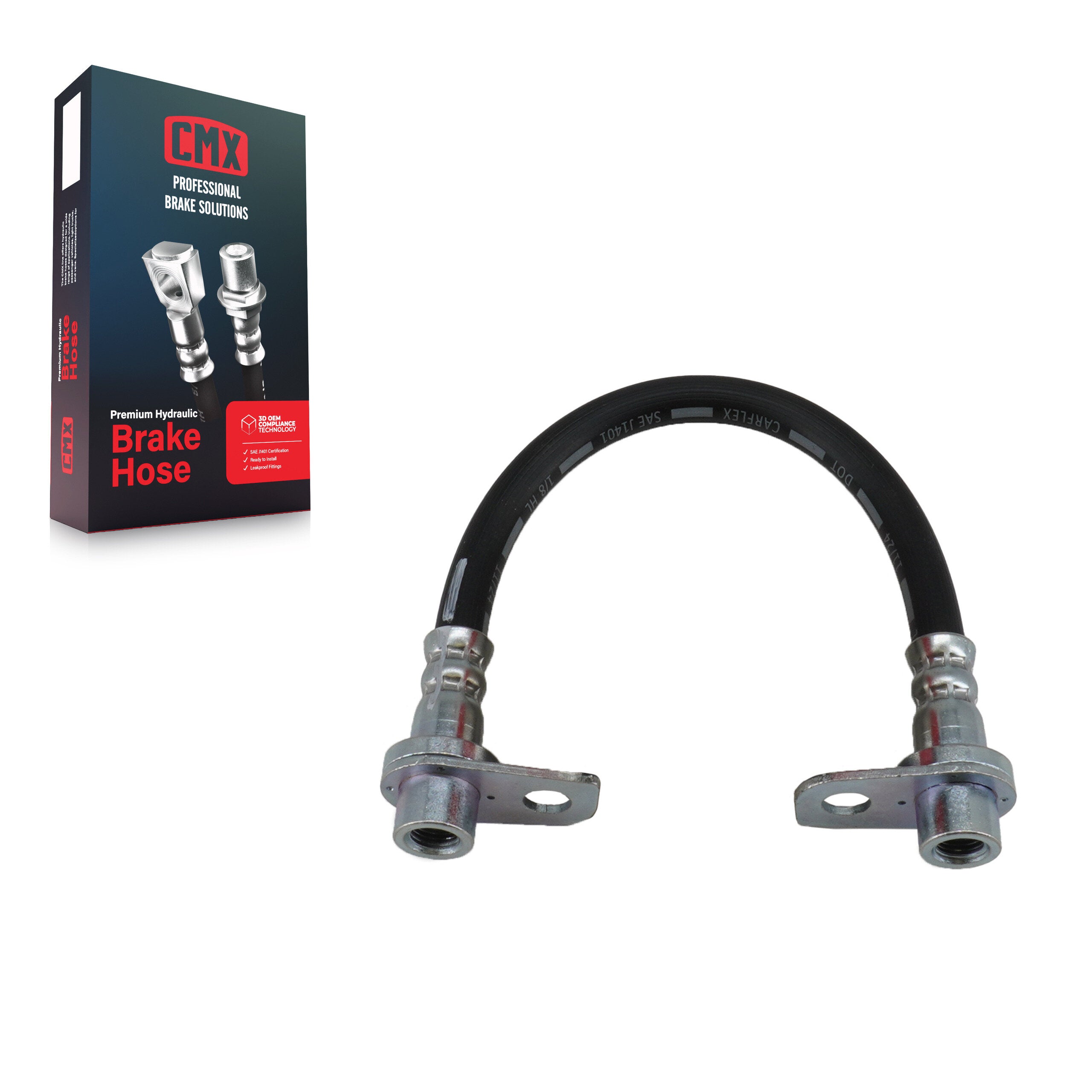 CMX 12-H621287 Rear Inner Brake Hydraulic Hose for 2009-2013 Dodge Journey