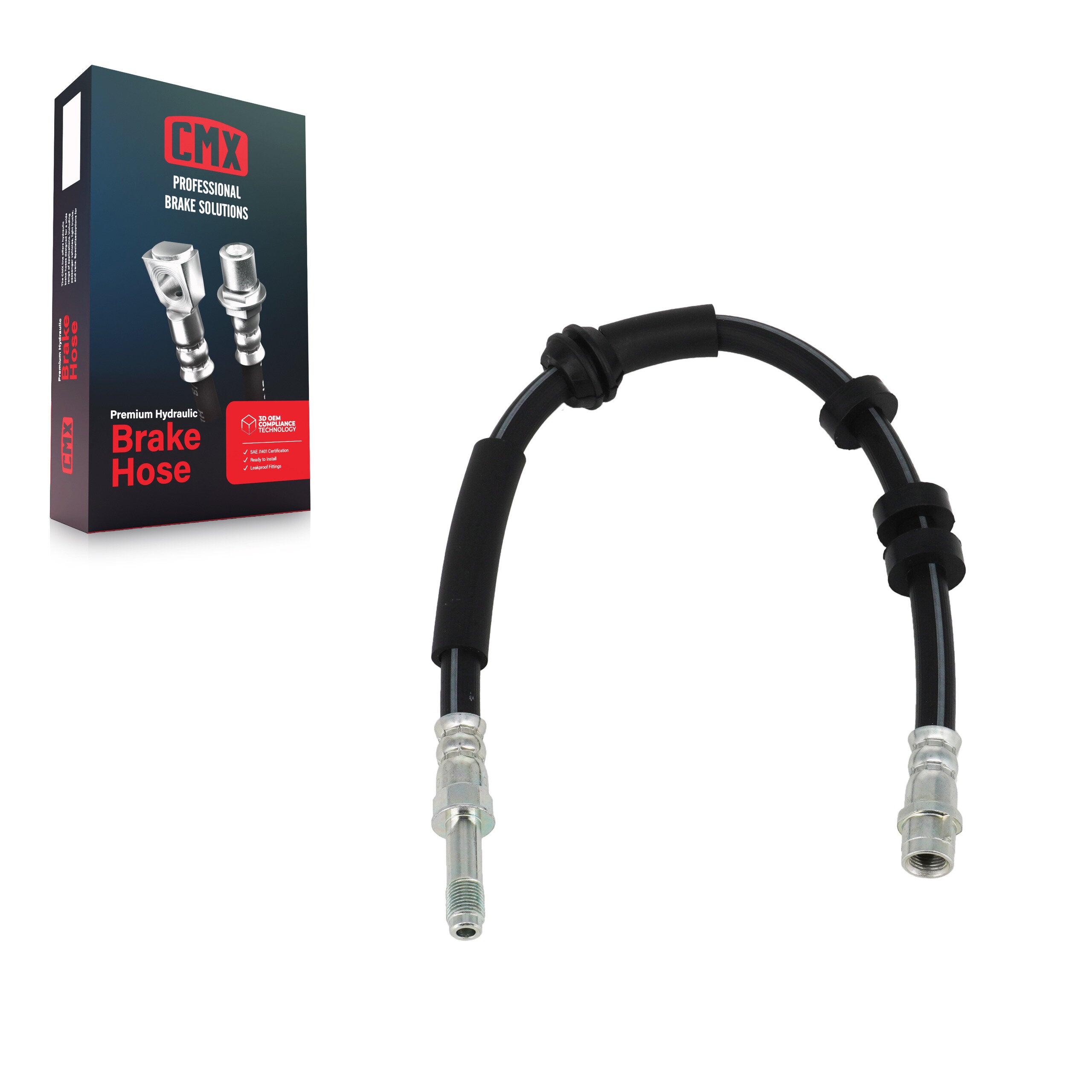 CMX 12-H621413 Rear Brake Hydraulic Hose for 2008-2019 Audi A5 Quattro, Audi S5 and Select Vehicles