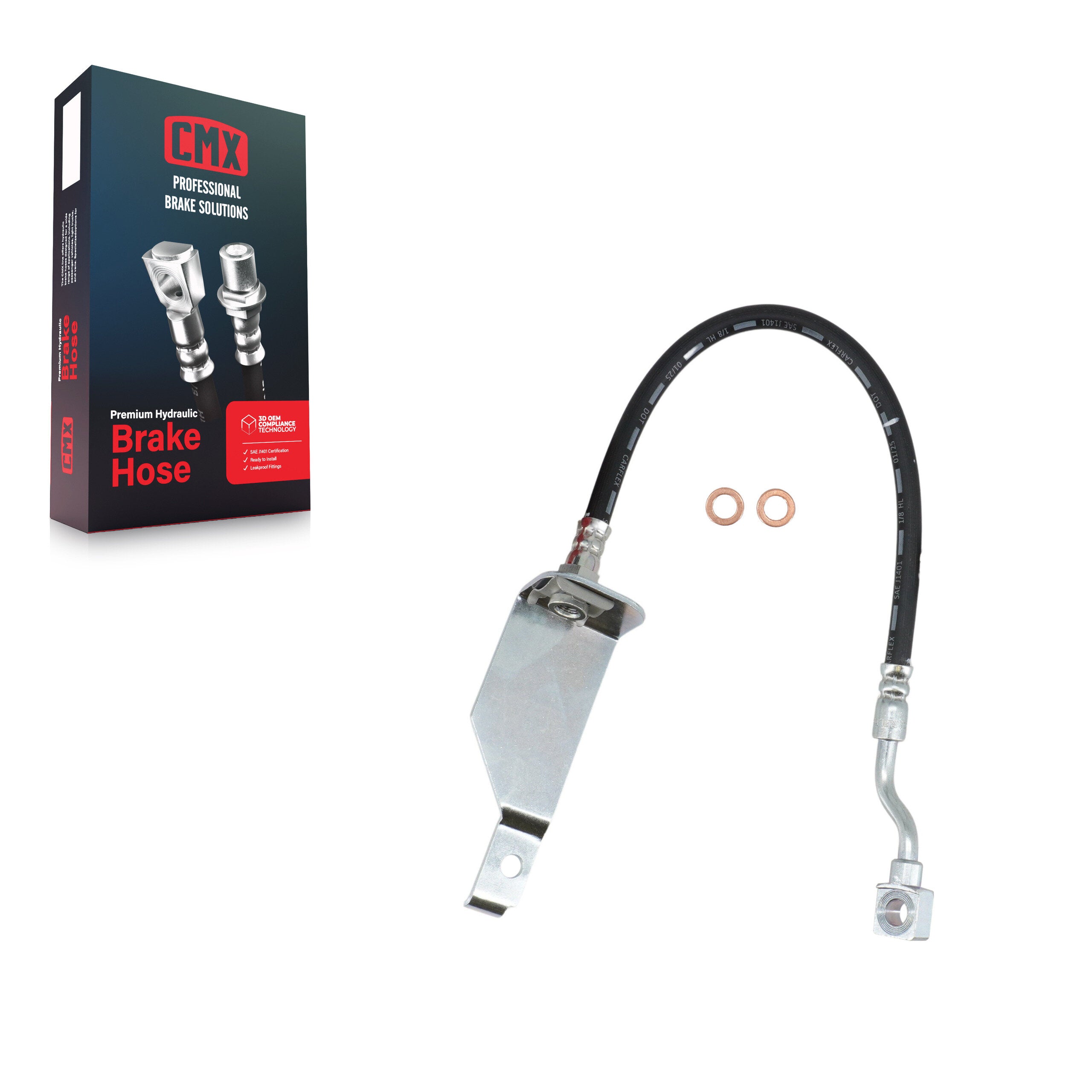 CMX 12-H621542 Brake Hydraulic Hose for 1999-2007 Chevrolet Silverado 1500 Classic product image