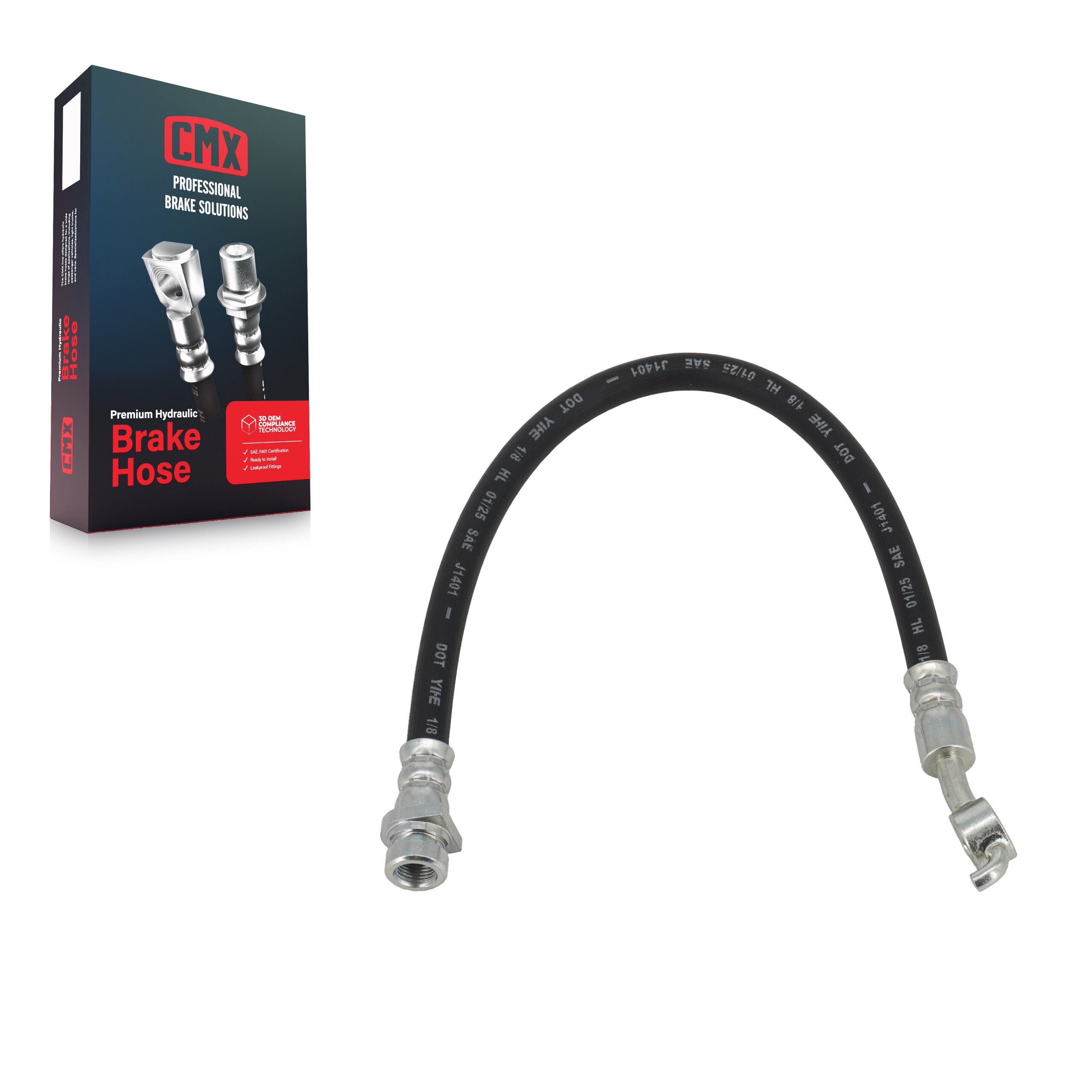 CMX 12-H621781 Rear Right Brake Hydraulic Hose for 2010-2016 Hyundai Tucson, Kia Sportage