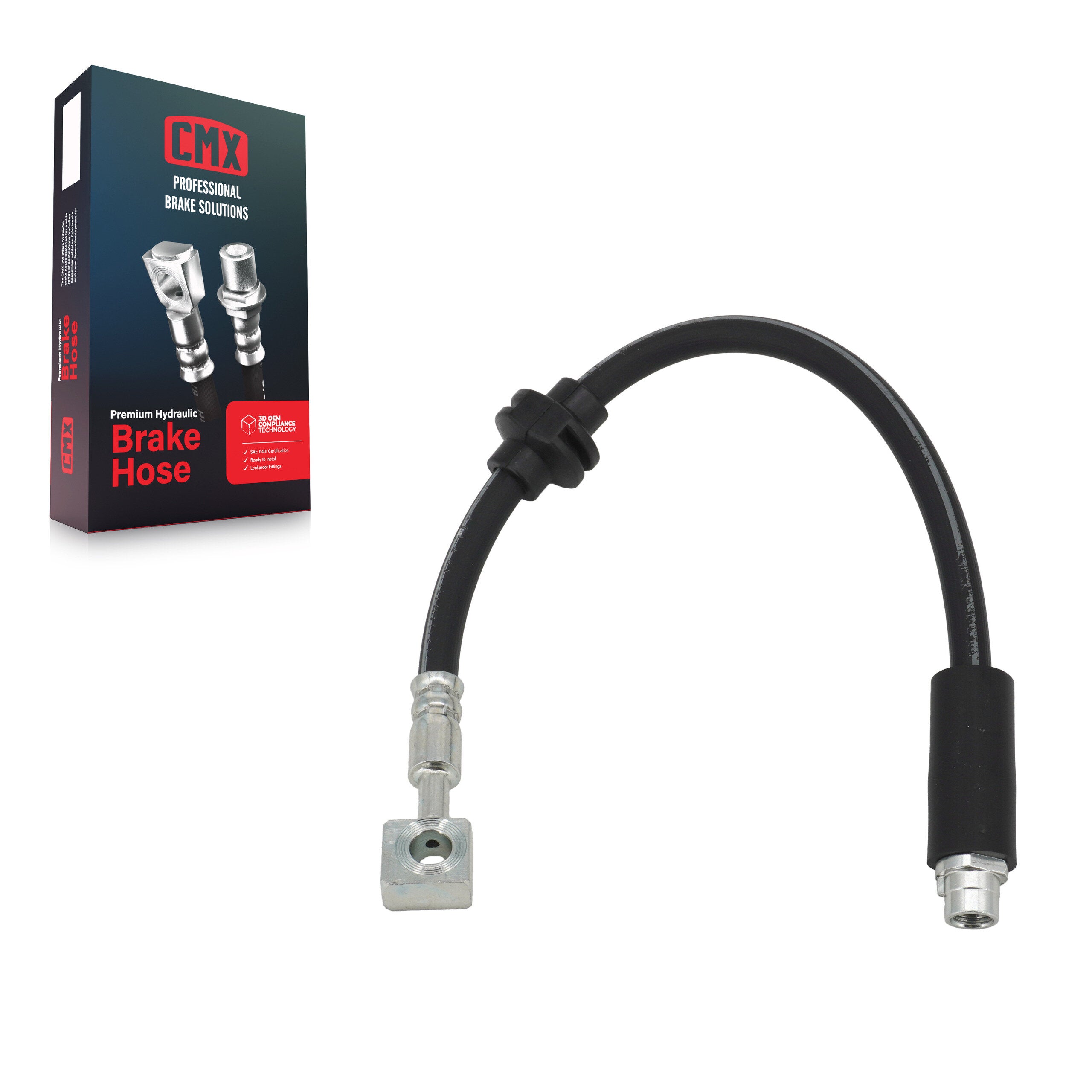 CMX 12-H621900 Front Right Brake Hydraulic Hose for 2012-2017 Chevrolet Cruze, Chevrolet Orlando and Select Vehicles
