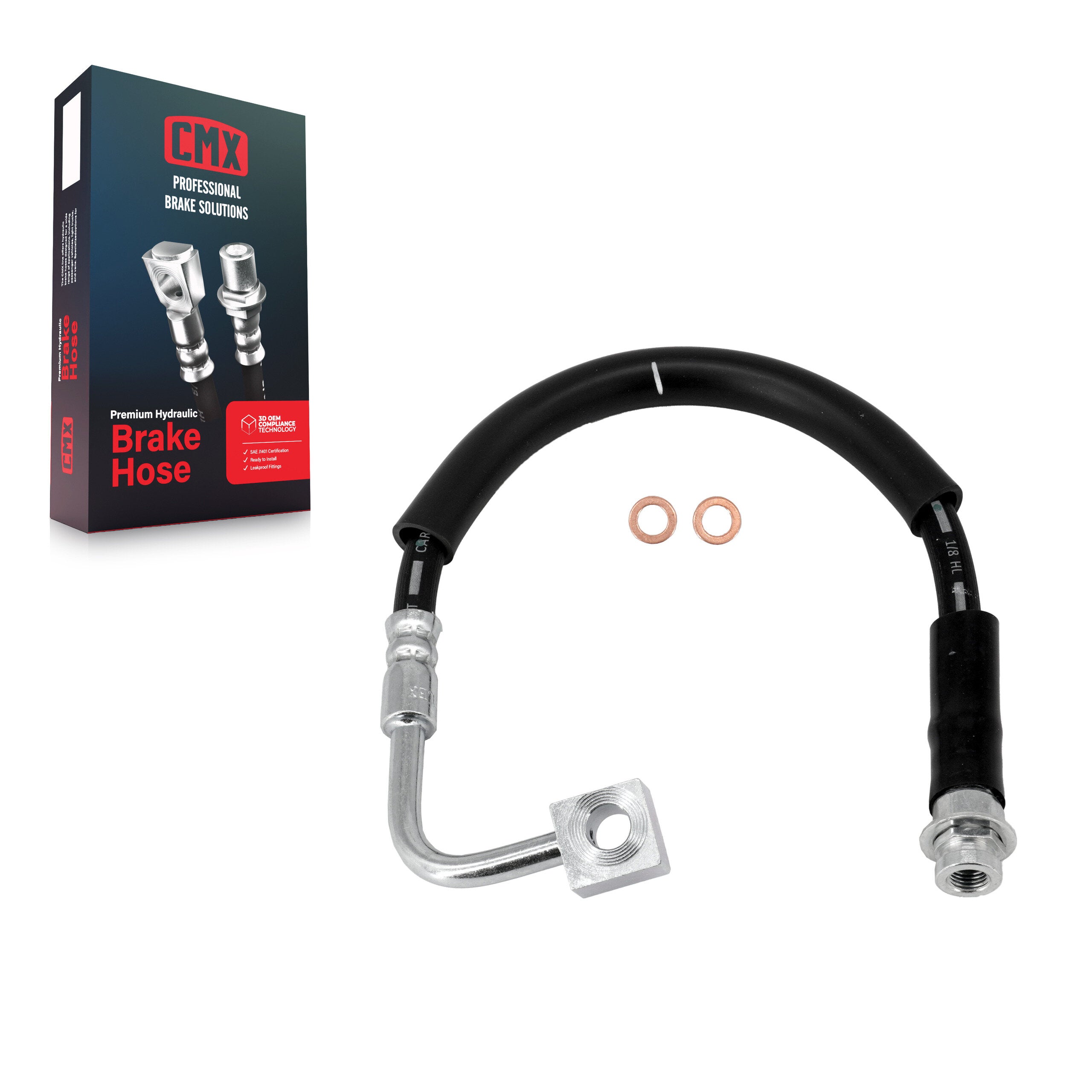 CMX 12-H621984 Brake Hydraulic Hose for 2013-2017 Chrysler Town & Country product image