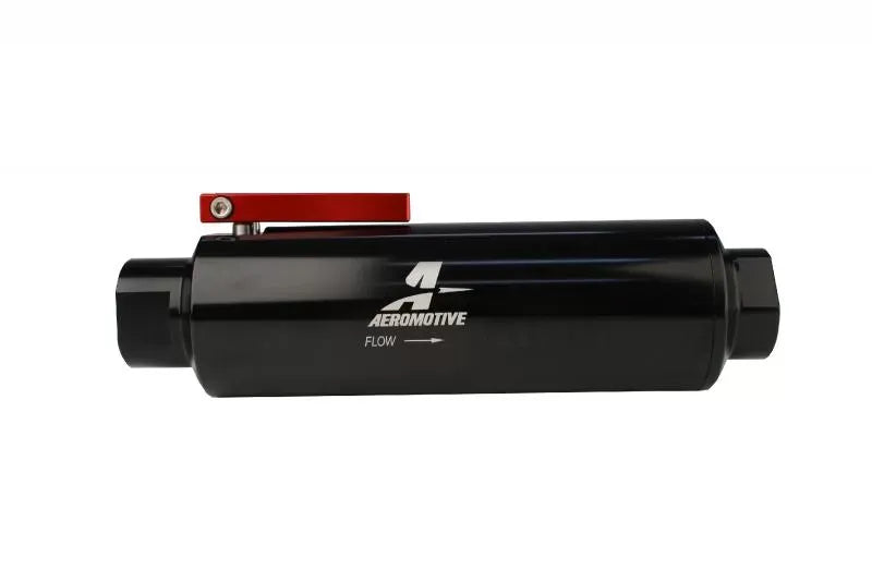 Aeromotive 12332 Fuel System Filter with Shutoff Valve