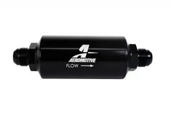 Aeromotive 12387 Fuel System Filter AN-10 Size 10 Micron Black Anodized In-Line Filter