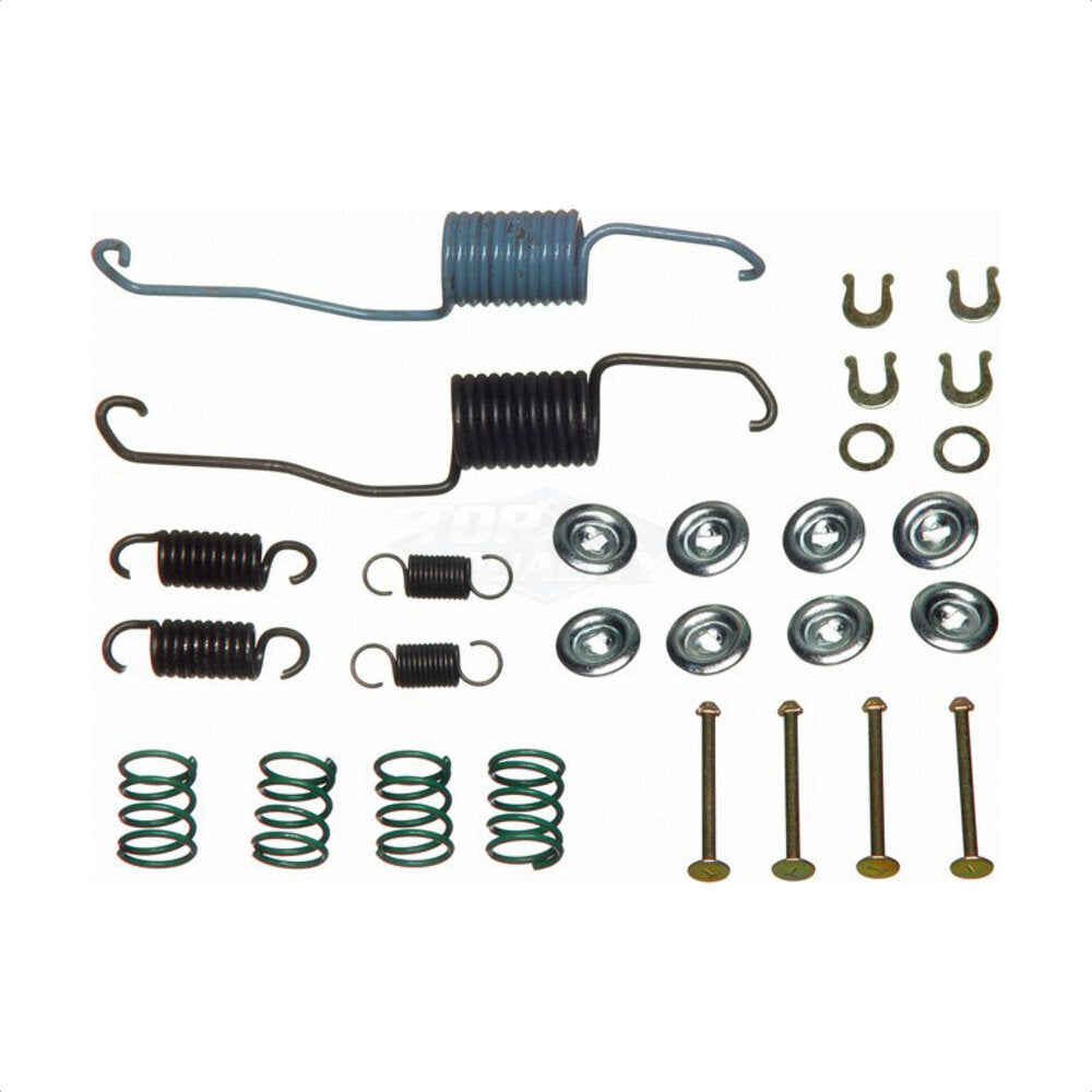 Top Quality 13-H17287 Rear Drum Brake Hardware Kit for 1982-2006 Toyota Celica, Camry, RAV4, Solara