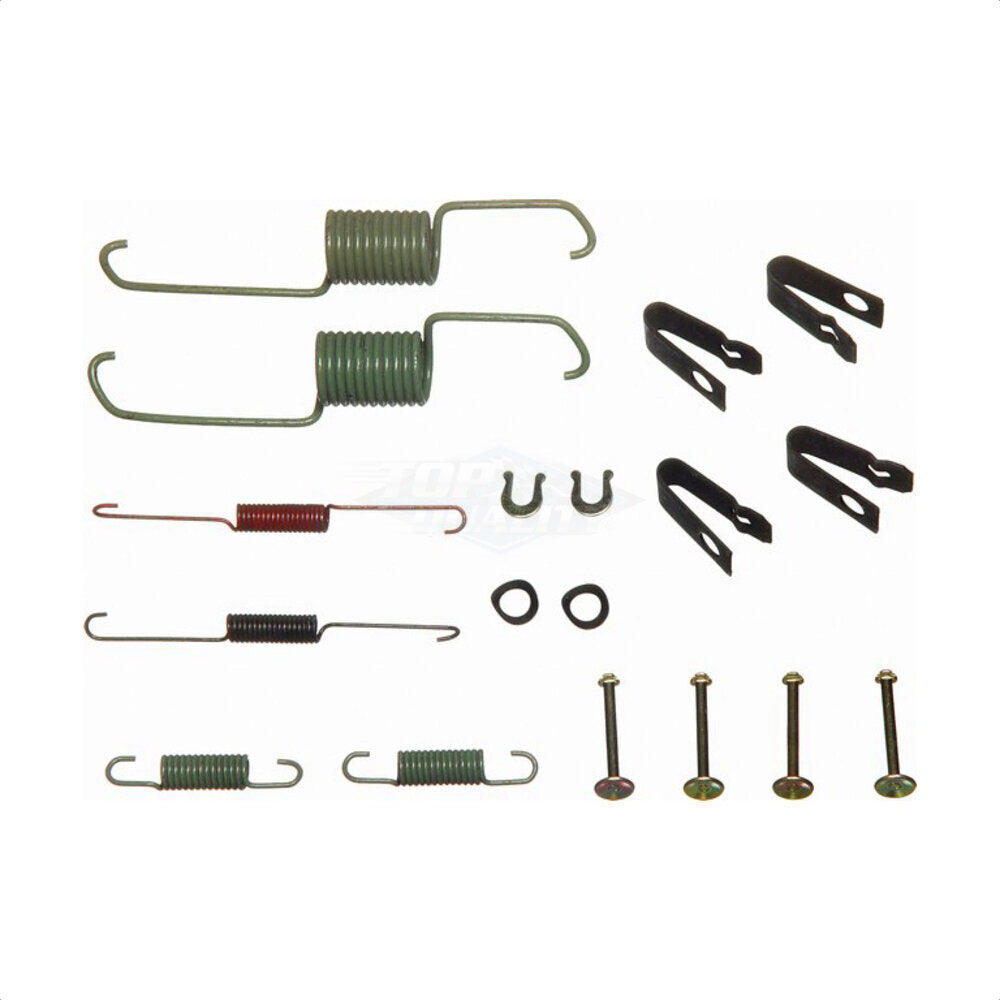 Top Quality 13-H17321 Rear Drum Brake Hardware Kit for 1990-2015 Honda Accord, CR-V, Civic, Fit
