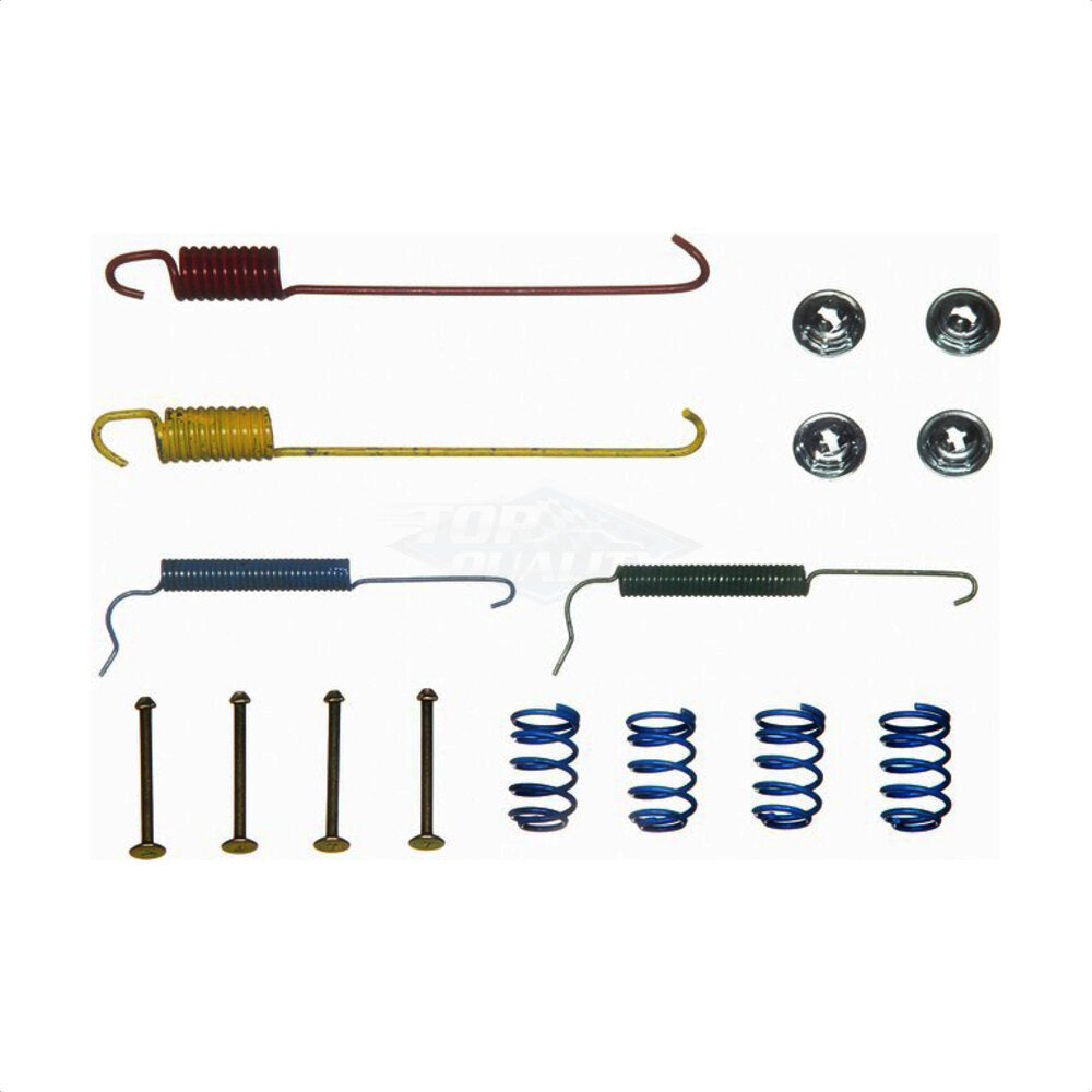 Top Quality 13-H17326 Rear Drum Brake Hardware Kit for 1991-2007 Hyundai Sonata, Ford Taurus, Mercury Sable