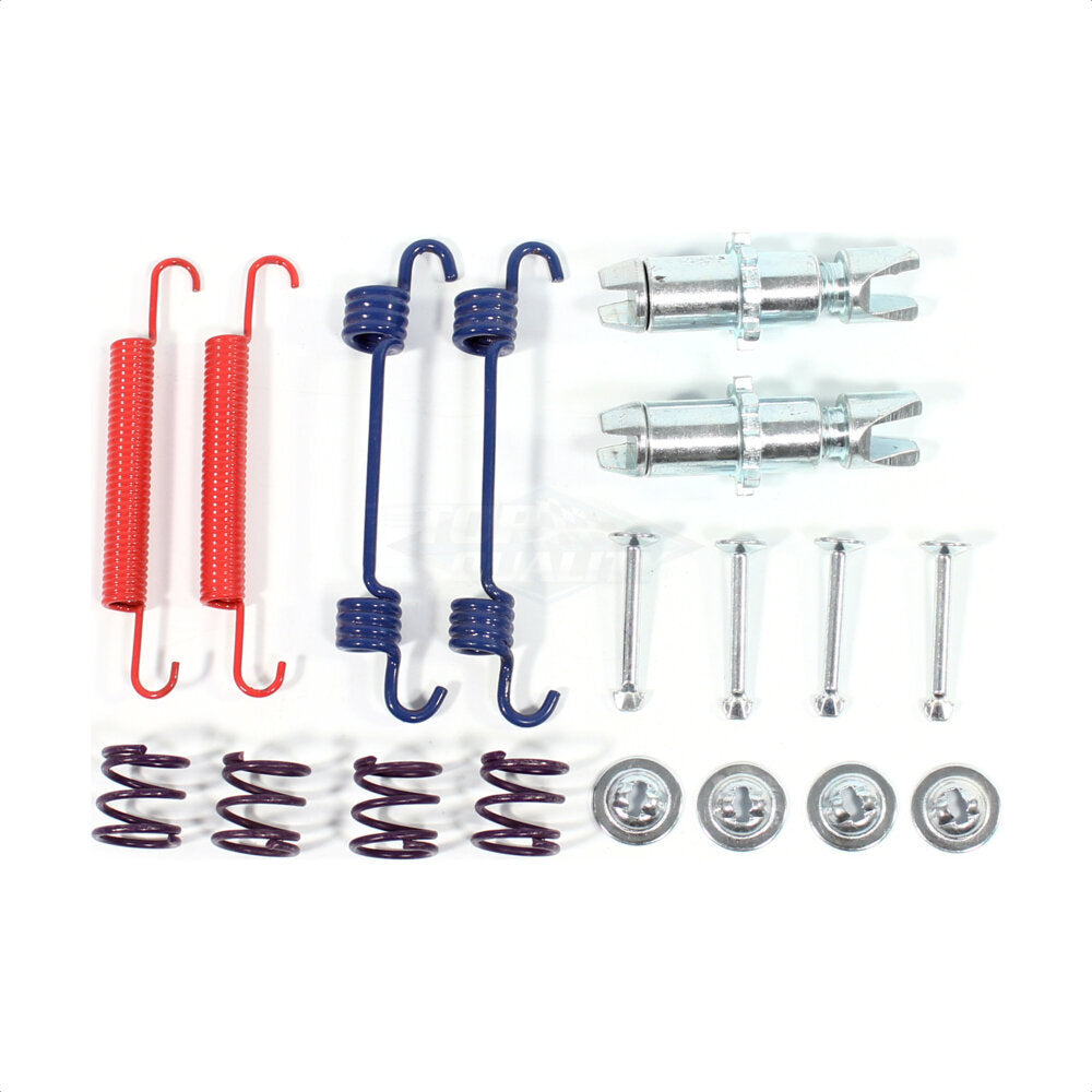 Top Quality 13-H17427 Rear Parking Brake Hardware Kit for 2005-2010 Hyundai Tucson, Kia Sportage