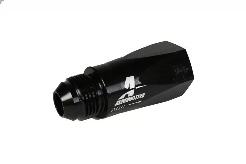 Aeromotive 15107 In-Line Full Flow Check Valve -10 AN Male Inlet for 2021–2024 Ford F-150