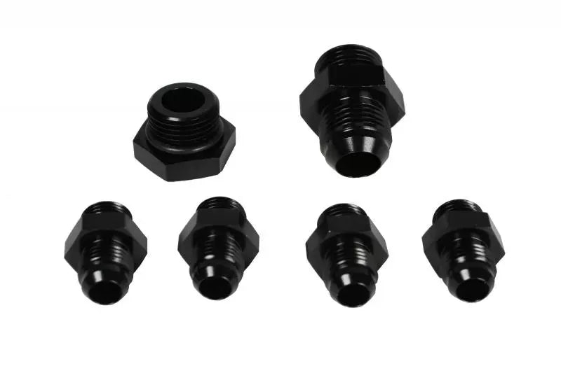 Aeromotive 15202 A4 Regulator Fitting Kit for Two Carbs - 4 AN-06