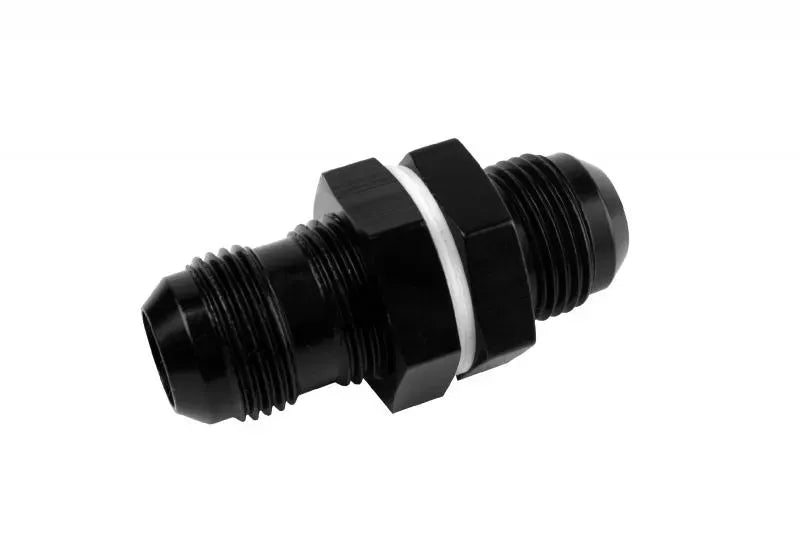 Aeromotive 15687 Fuel System Fitting Bulkhead AN-12 Black Aluminum CNC-Machined