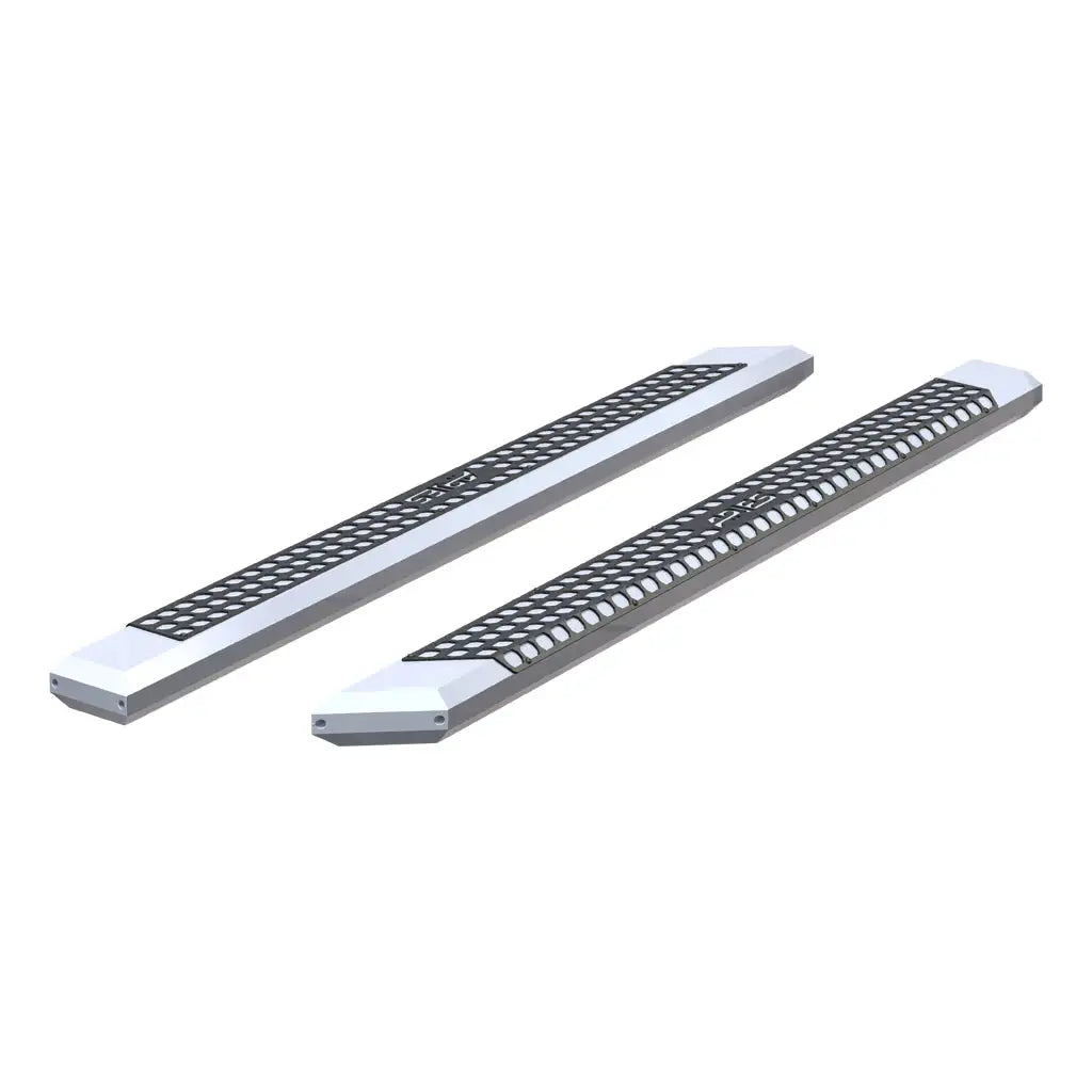 ARIES 2055891 AdvantEDGE 5-1/2" x 91" Chrome Aluminum Side Bars (No Brackets) for 1999–2027 Ford F-250 Super Duty