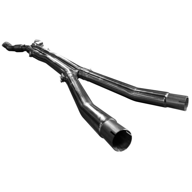 Kooks 09-15 Cadillac CTS V 6.2l V8 3in x OEM SS GREEN Catted X-Pipe