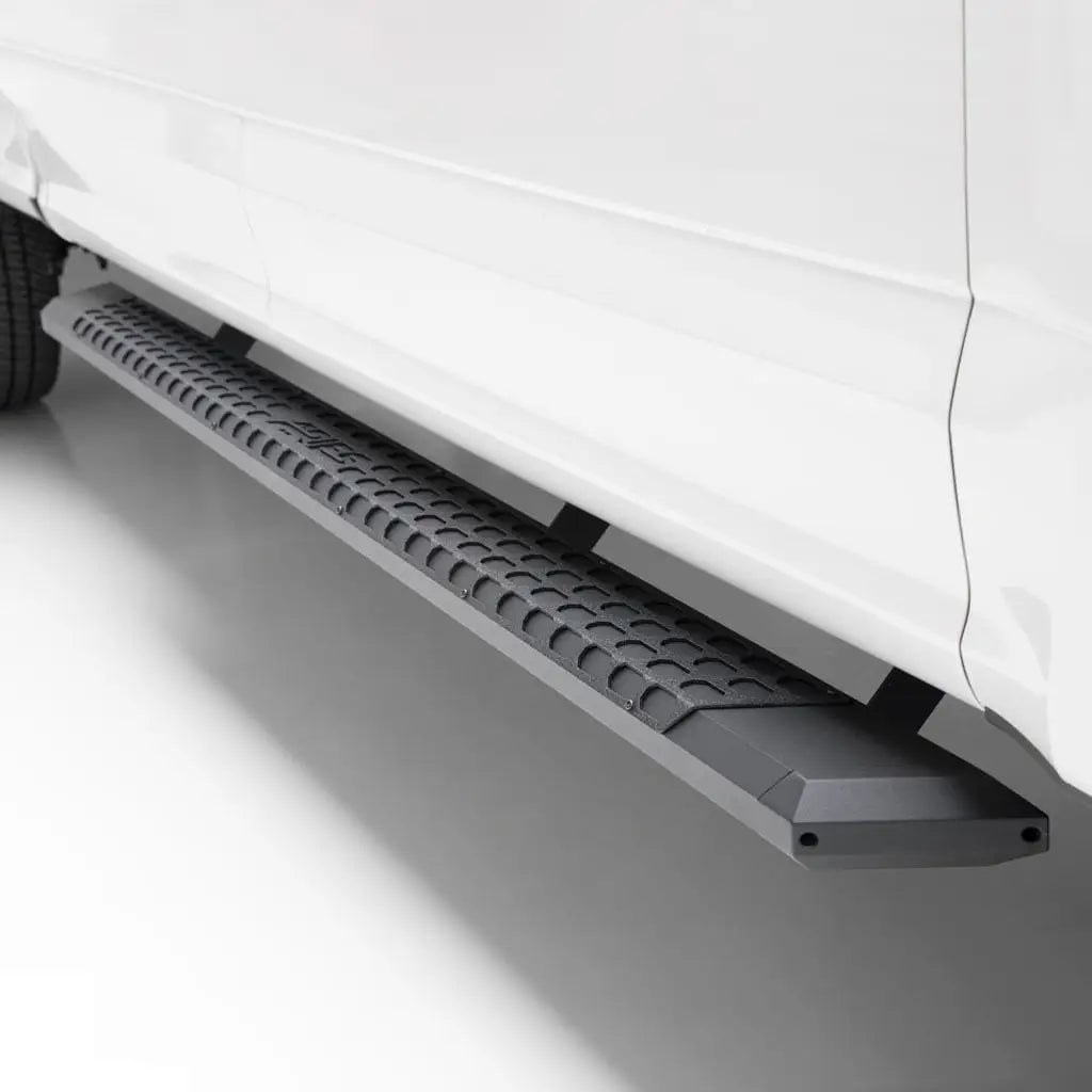 ARIES 2556001 AdvantEDGE 5-1/2" x 53" Black Aluminum Side Bars for 2007–2019 Chevrolet Silverado 2500 HD