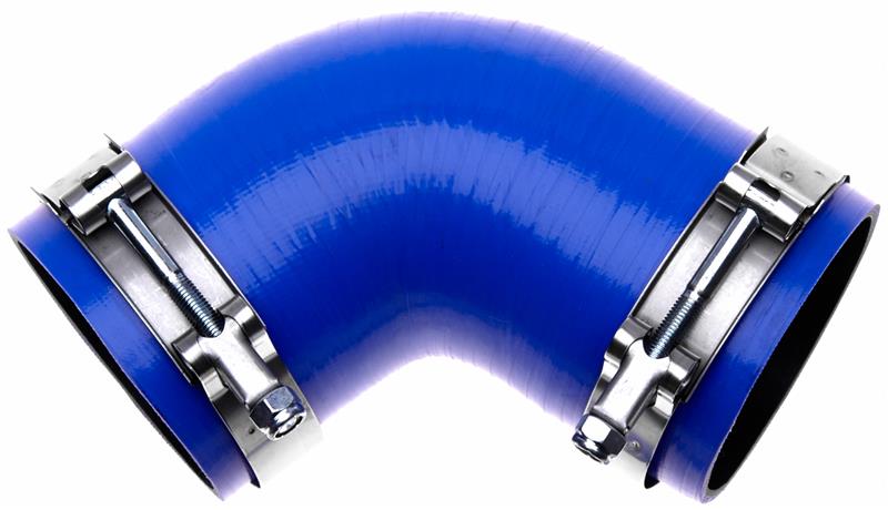 Gates 01-10 Chevrolet Silverado V-8 6.6L Diesel Hot Side Turbocharger Hose Kit (Molded)