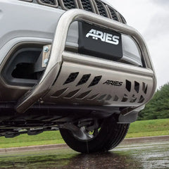 ARIES 35-5006 3" Polished Stainless Bull Bar for 2011–2018 Ram 2500
