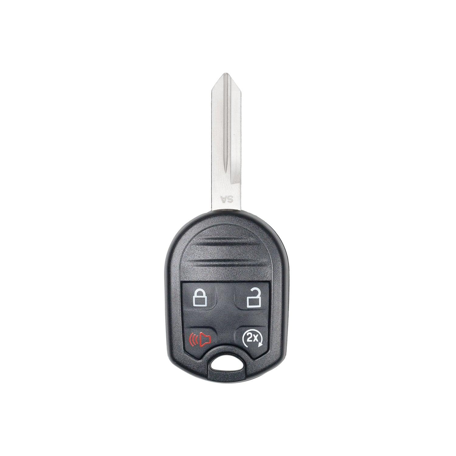 Car Remote Head Key for Ford Edge Expedition Explorer F-150 F-250 Mark LT MKS MKZ 164-R8067 r8067 8067 5912561 with Remote Start (Shell Case)