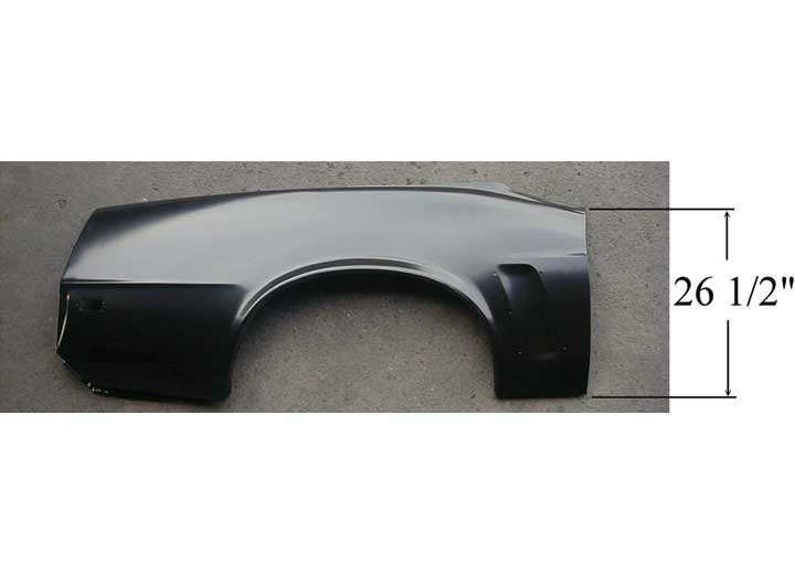 Sherman 467-50AL Driver Side Quarter Panel Skin (Value Line)for 1969 Ford Mustang image