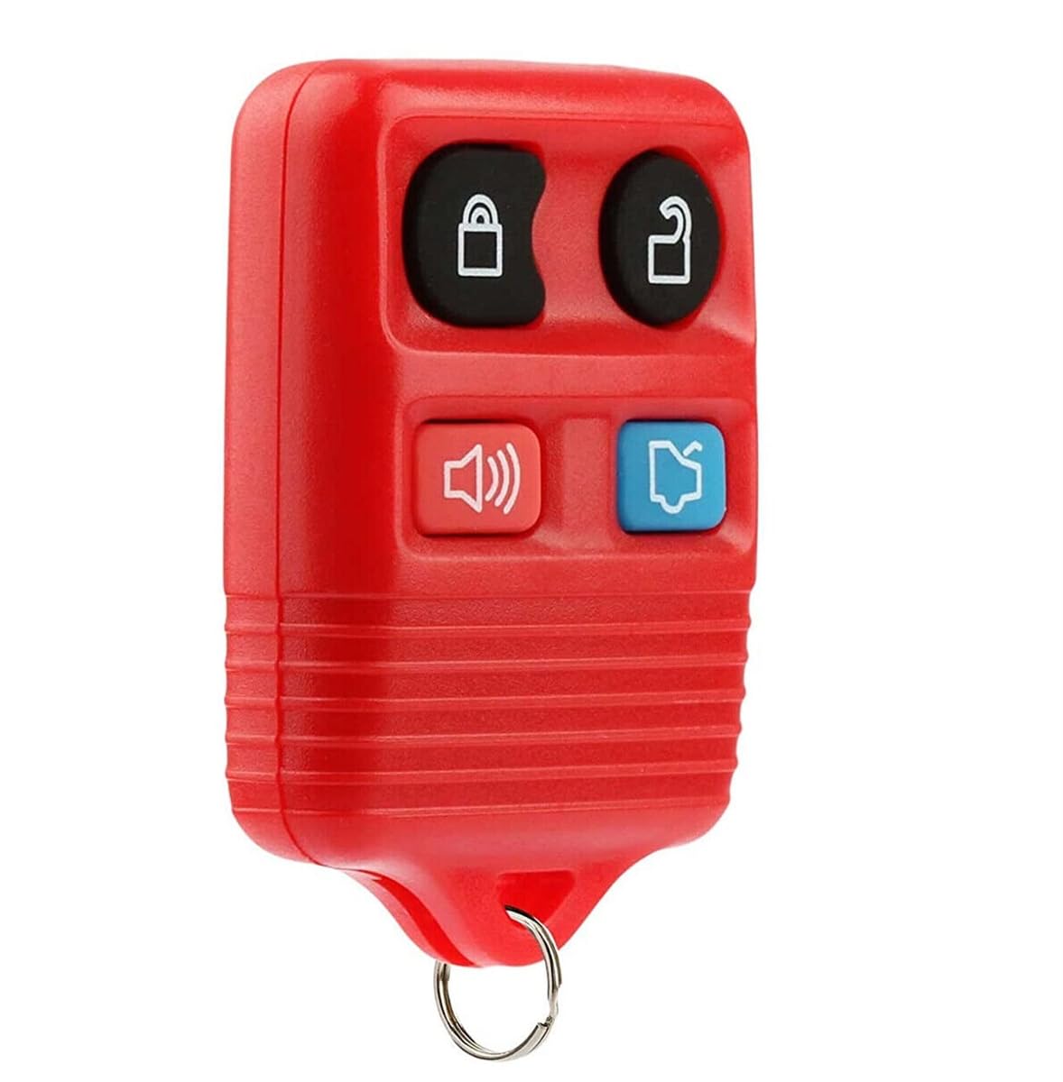Fob Shell Case for Escape Explorer F-150 F-250 Ranger Navigator Expedition -Red