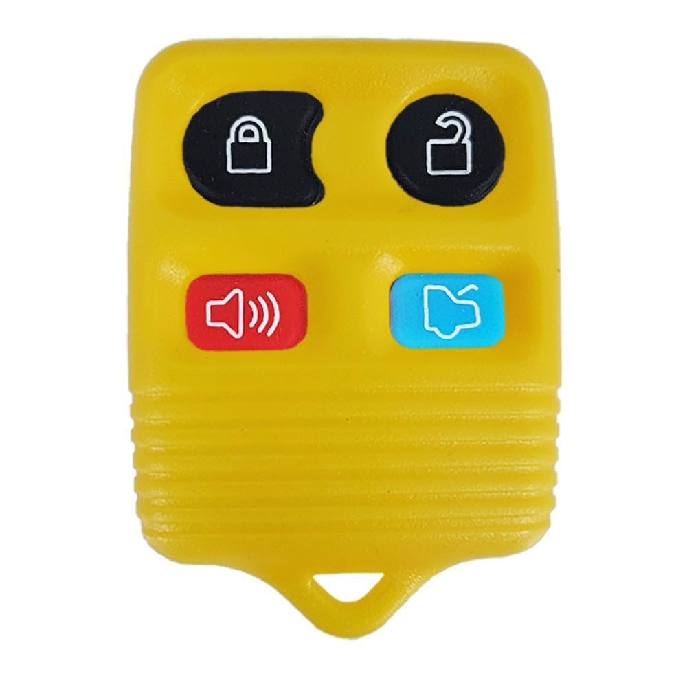 Fob Shell Case for Escape Explorer F-150 250 Ranger Navigator Expedition Yellow