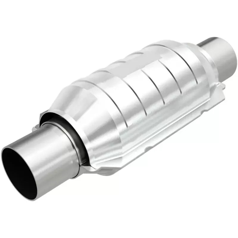 MagnaFlow 557406 Universal Catalytic Converter 557406, 2.5in, Stainless Steel, CARB Compliant
