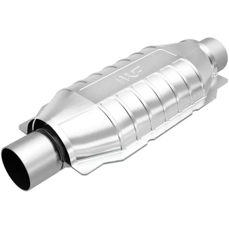 MagnaFlow 5592305 Universal Catalytic Converter 5592305, Stainless Steel, 2.25" Inlet/Outlet, CARB Compliant