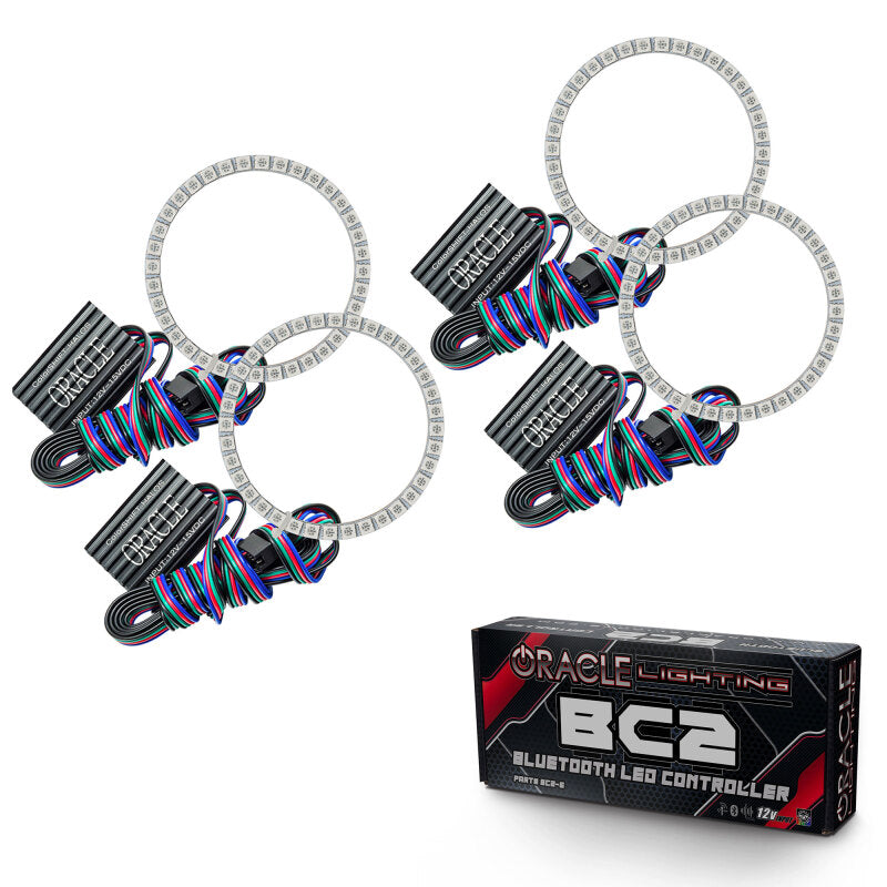 Oracle Chevrolet Corvette C6 05-13 Halo Kit - ColorSHIFT w/ BC1 Controller