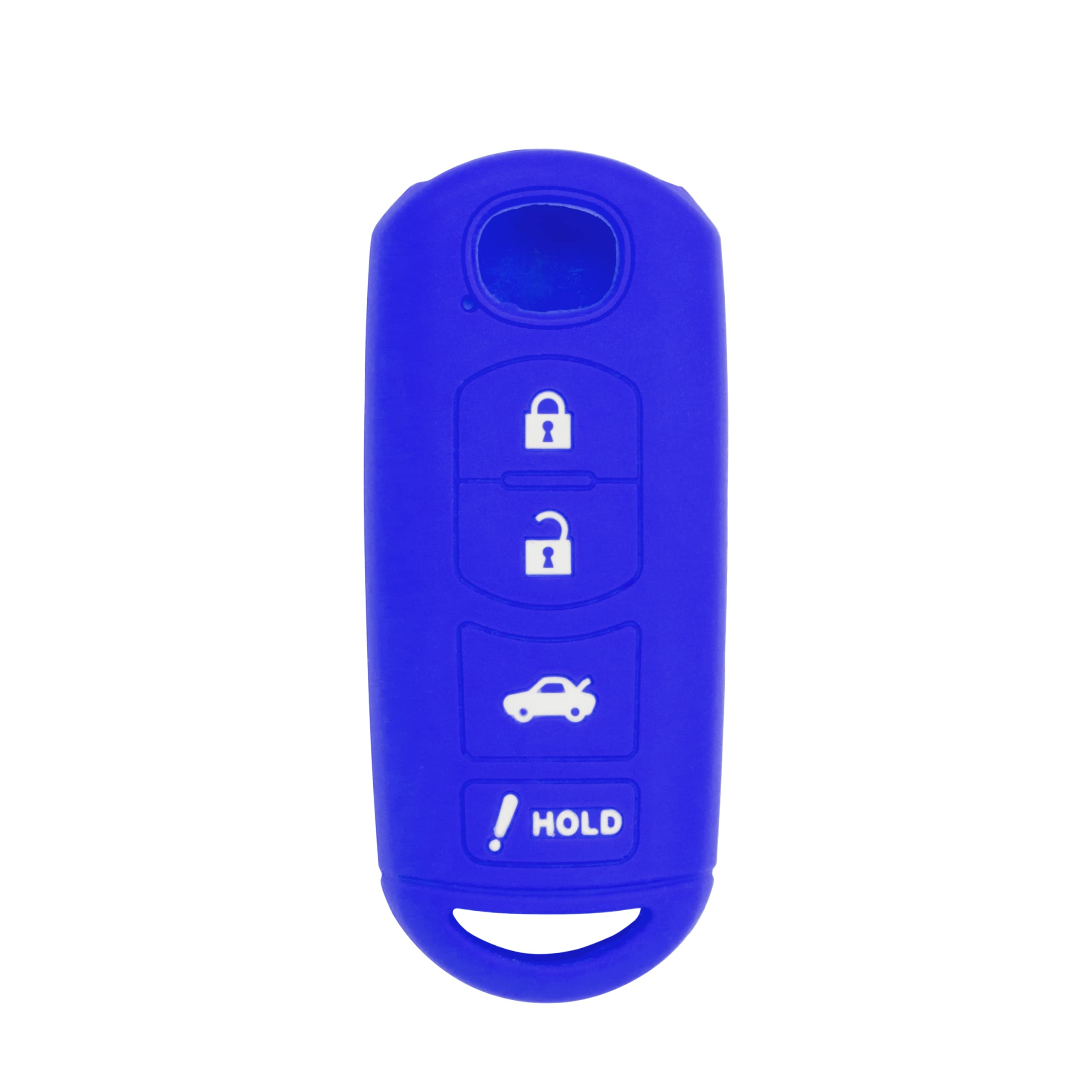 Case for Remote Smart Key for CX9 CX7 Miata MX5 6 3 CX5 -Blue