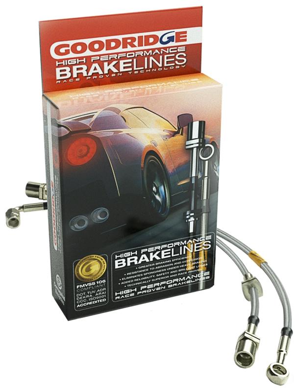 Goodridge 95-98 Nissan/Datsun 200SX (w/Rear Drum Brakes) SS Brake Line Kit