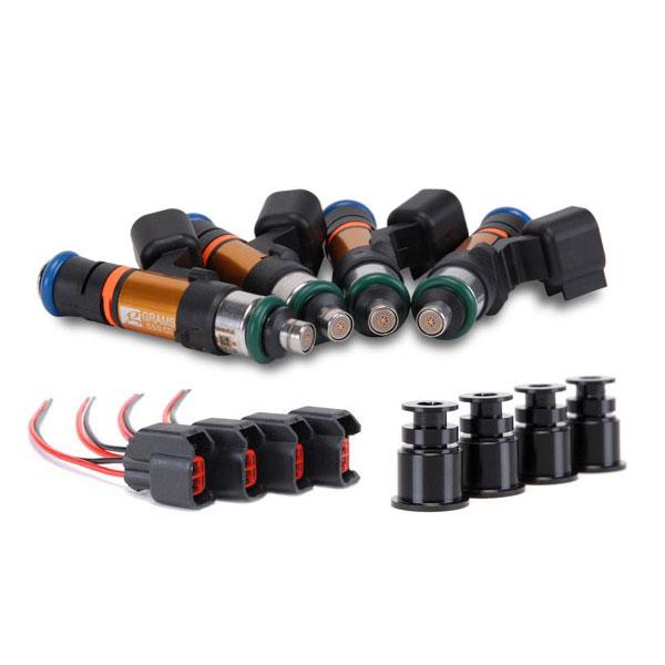 Grams Performance 02-11 Subaru WRX / 07+ STI / 07-11 Legacy 1150cc Fuel Injectors (Set of 4)