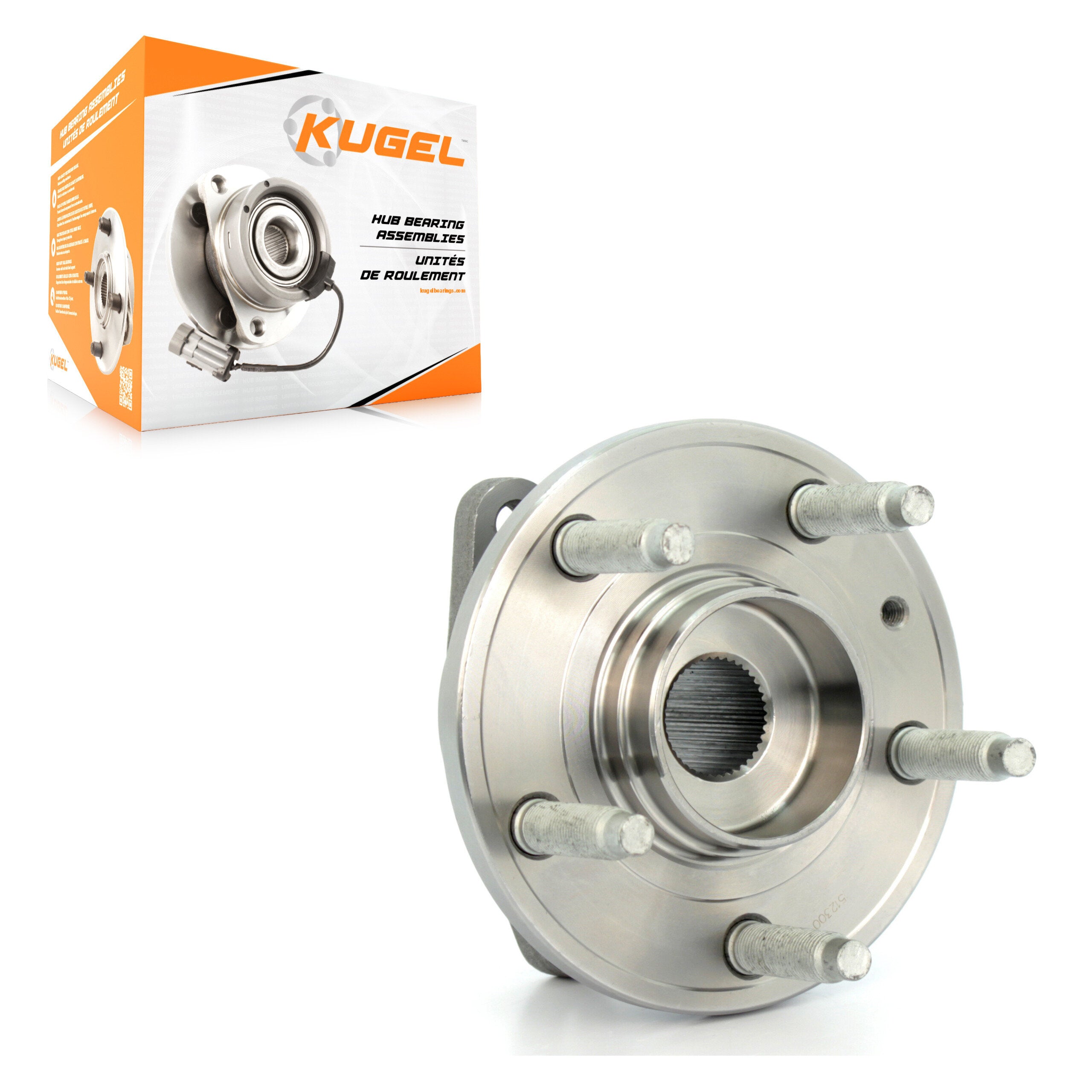 Kugel 70-512300 Wheel Bearing and Hub Assembly for 2005-2009 Ford Taurus product image