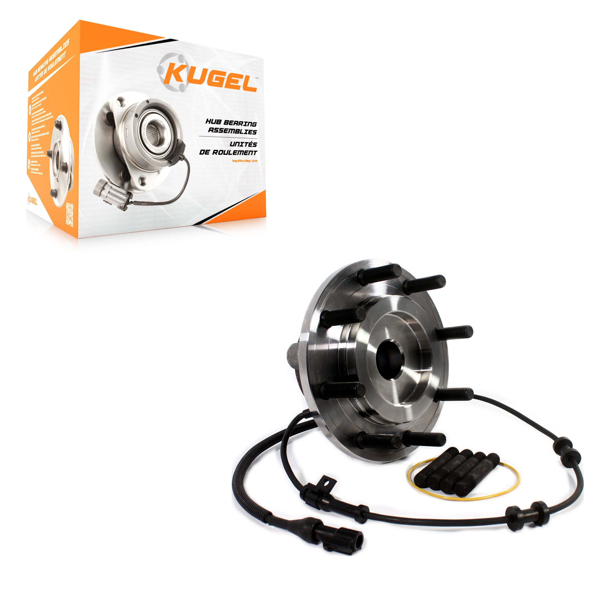 Kugel 70-515100 Wheel Bearing and Hub Assembly for 1999-2004 Ford F-250 Super Duty product image