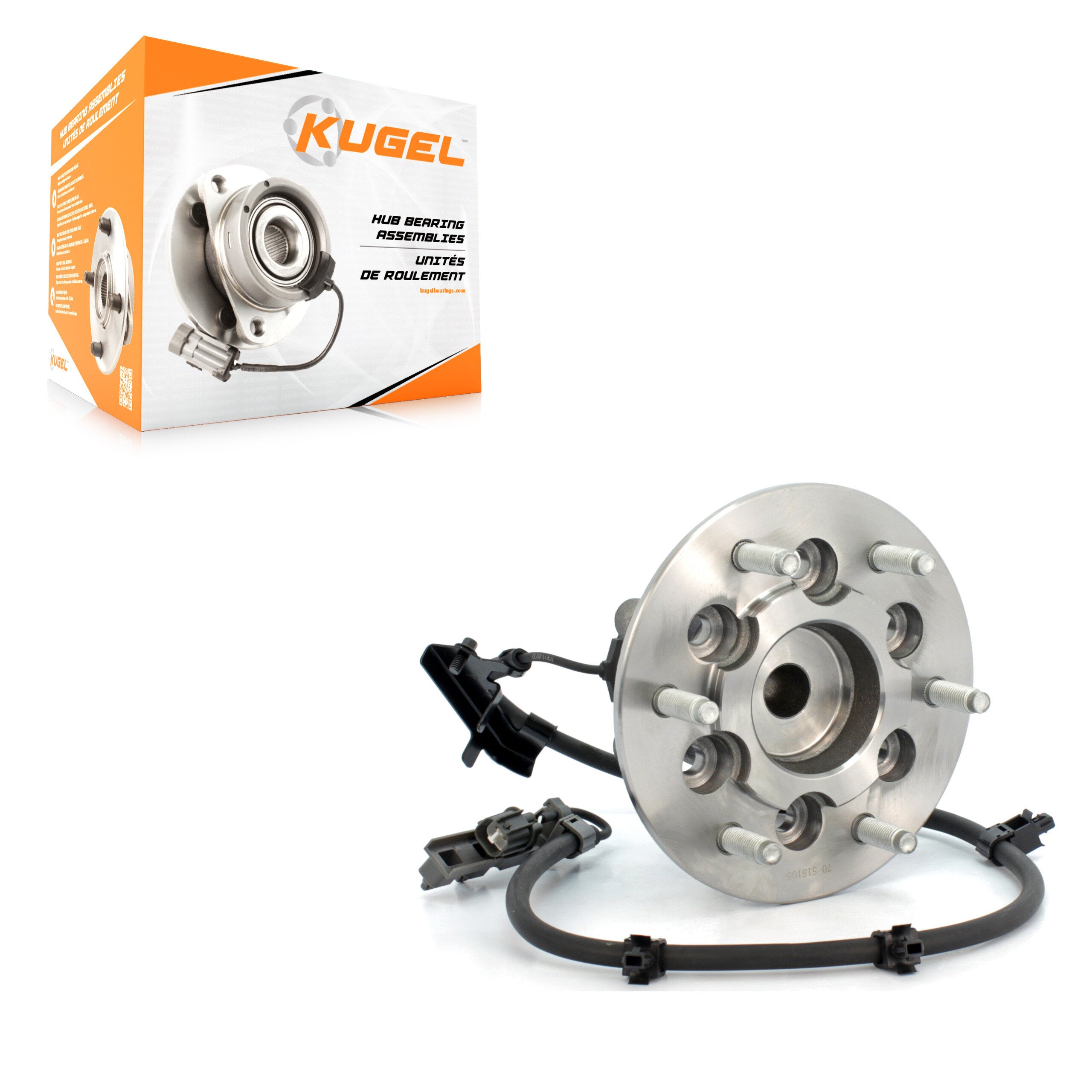 Kugel 70-515105 Wheel Bearing and Hub Assembly for 2004-2008 Isuzu i-290 product image