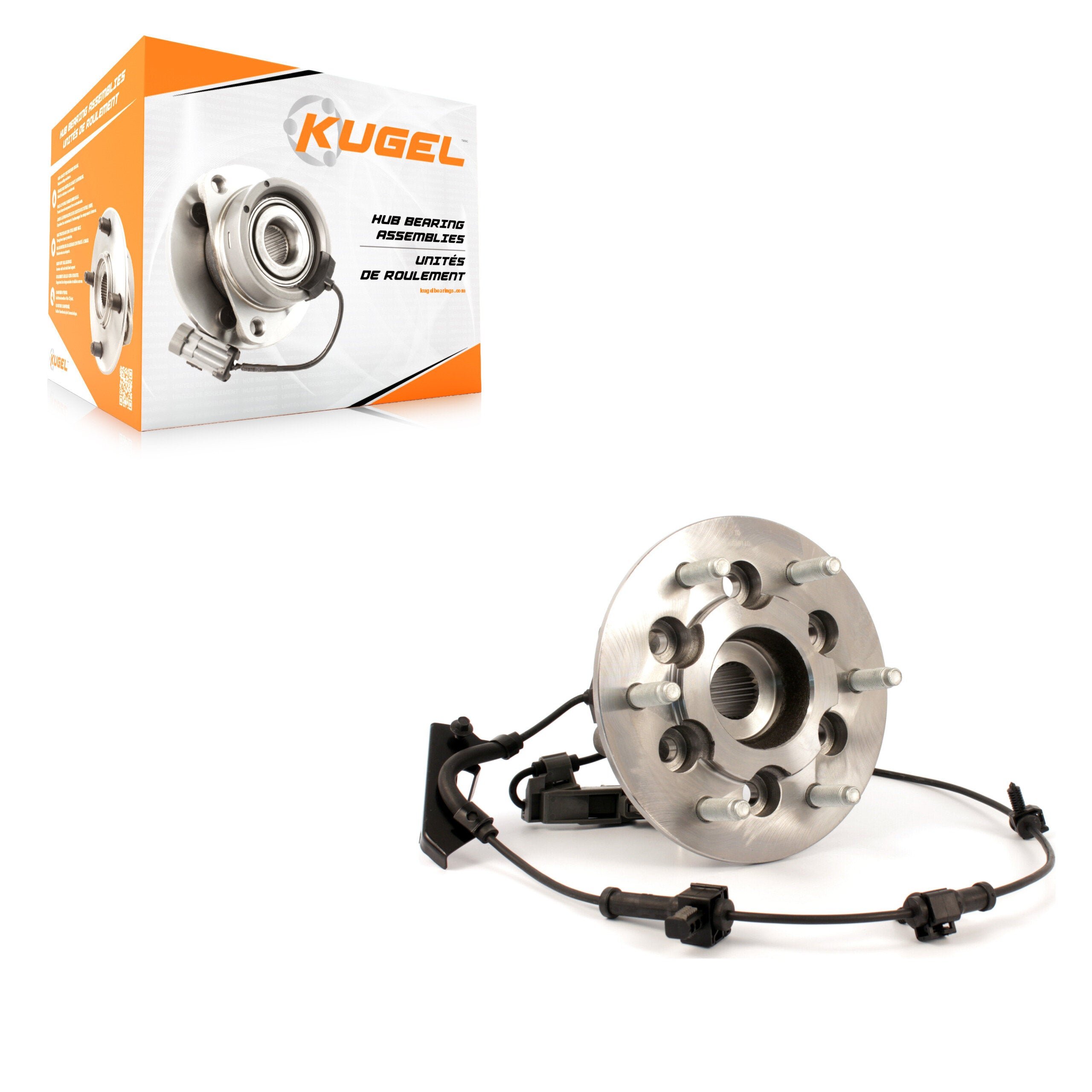 Kugel 70-515110 Wheel Bearing and Hub Assembly for 2004-2008 GMC Canyon product image