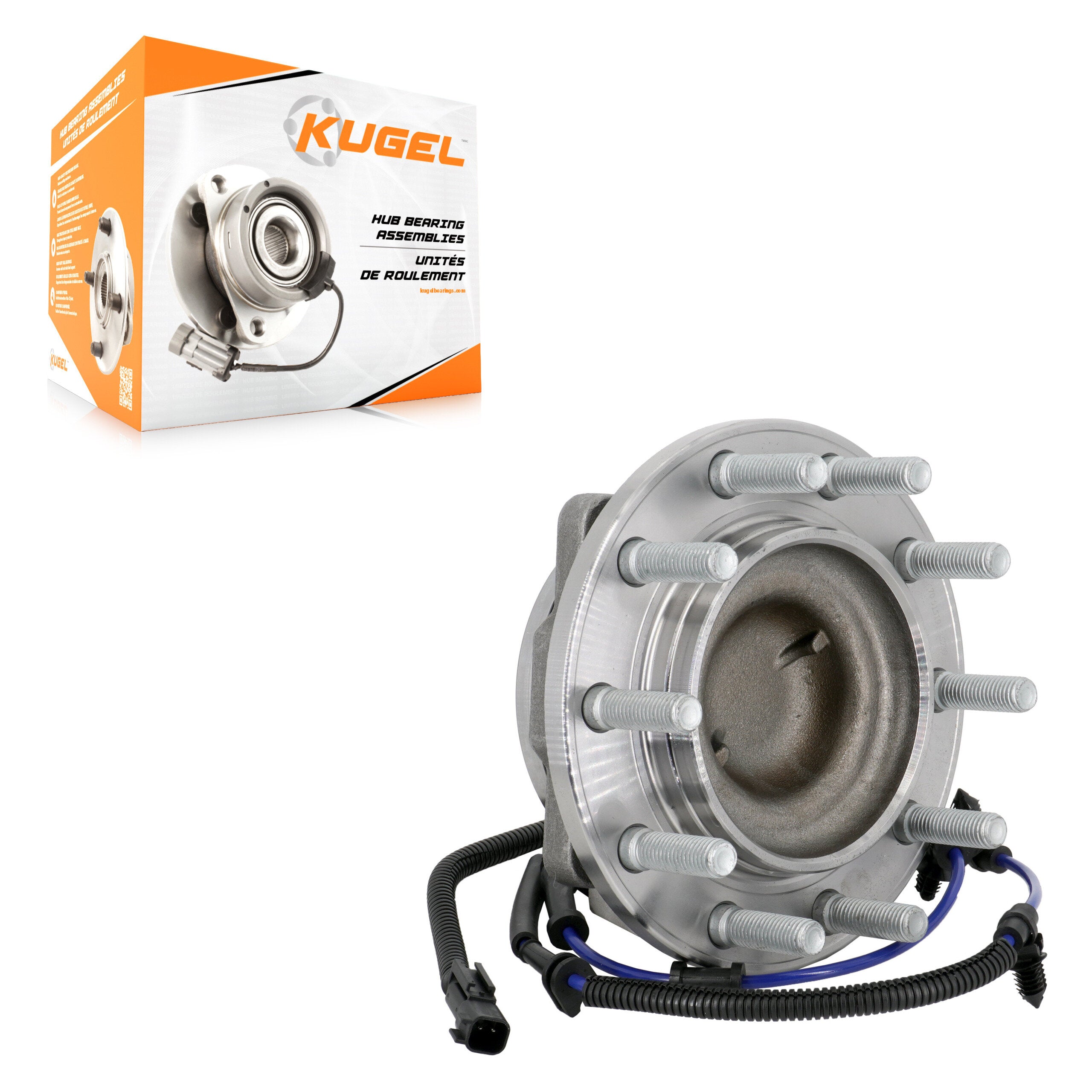 Kugel 70-515191 Wheel Bearing and Hub Assembly for 2017-2020 Ford F-250 Super Duty product image