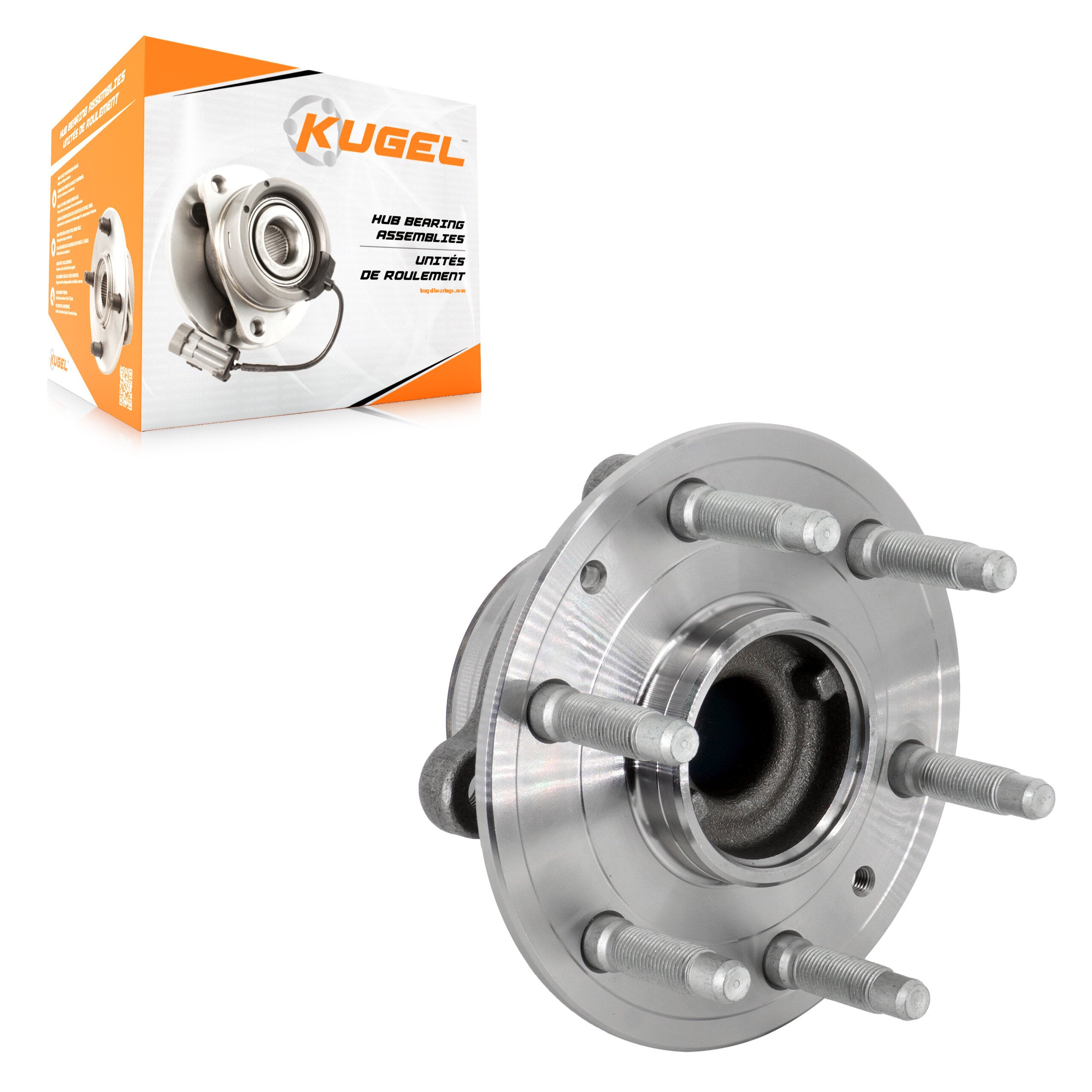 Kugel 70-515198 Wheel Bearing and Hub Assembly for 2019-2023 Chevrolet Silverado 1500 LTD product image