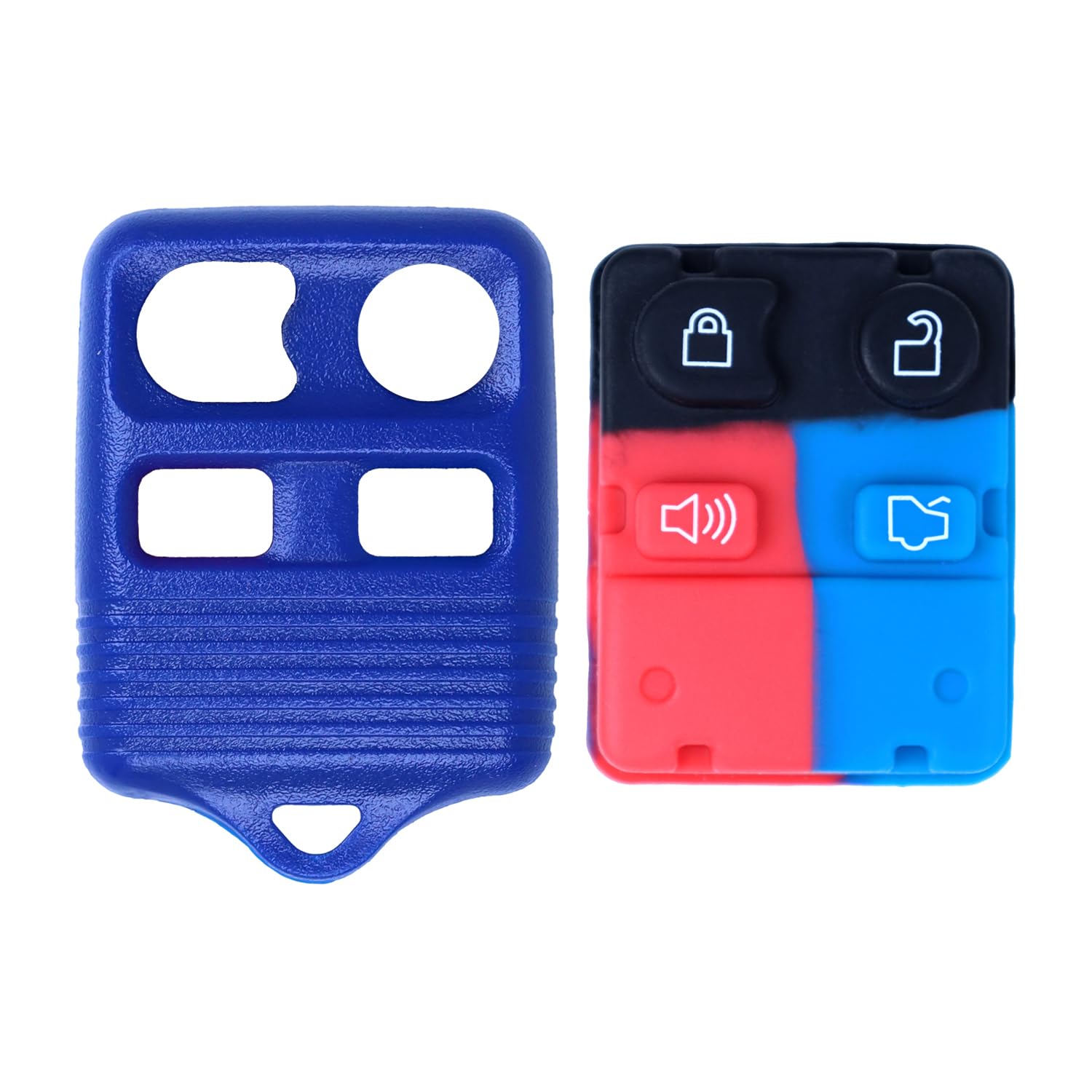 Fob Shell Case for Escape Explorer F-150 F-250 Ranger Navigator Expedition Blue