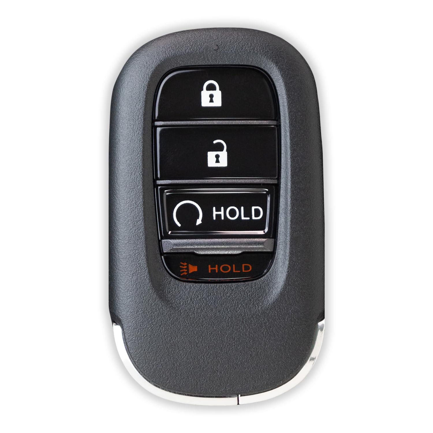 StandardAutoPart Shell Case, No Cutting Required Casing Compatible with Honda Civic Accord Pilot ( No Chip Holder ) (4 Button Complete Shell)