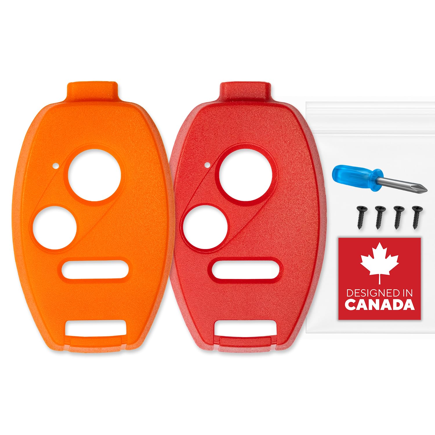 No Cutting Required Key Fob Shell Case for Honda Civic, Accord, CR-V, Pilot  Durable & Crack-Resistant  Seamless Fit  Enhanced Longevity & Functionality  Upgraded Version (Yellow, 3 Button V3)